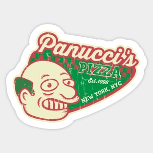 Mr. Panucci's Pizza Sticker